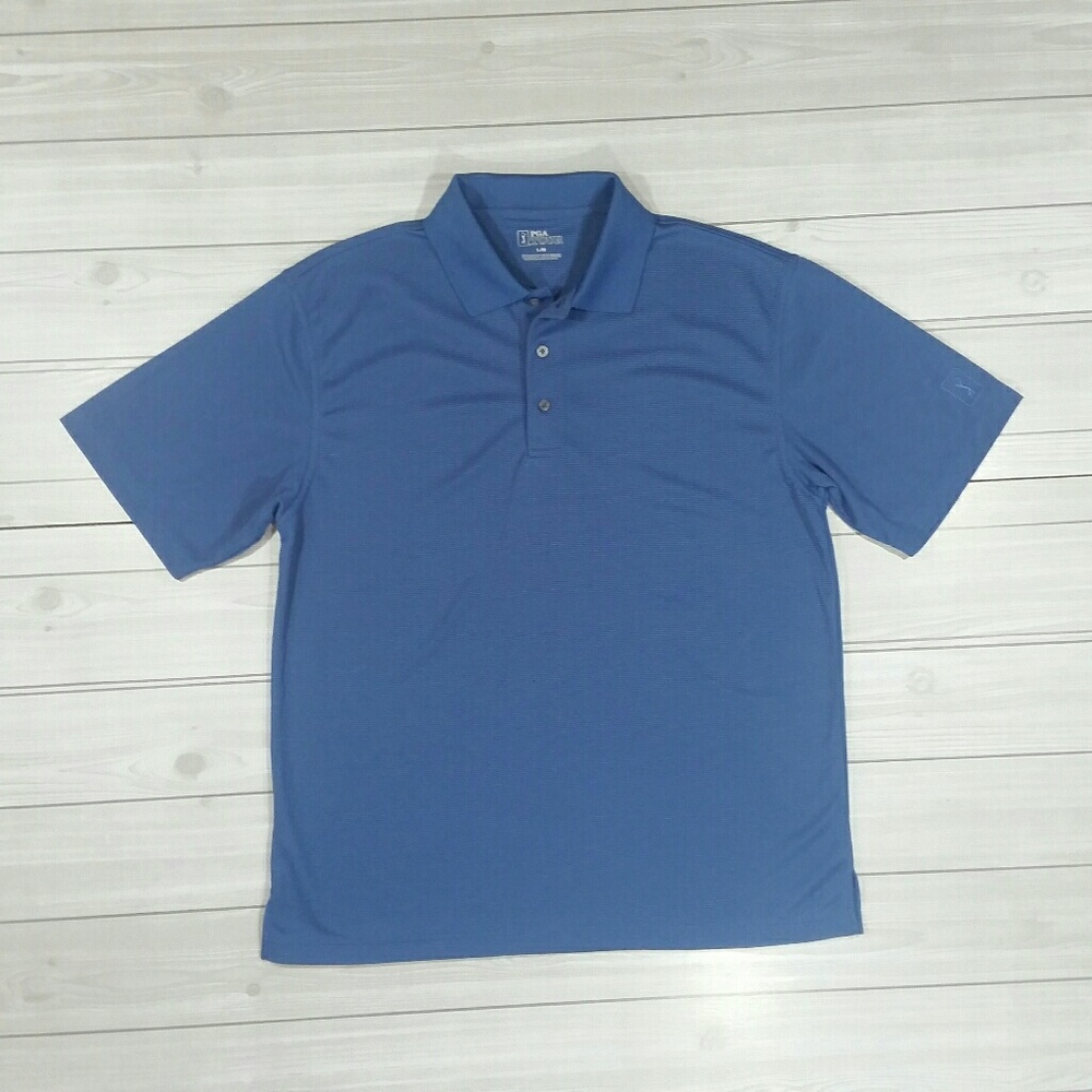 PGA Tour Golf Polo Shirt Size L